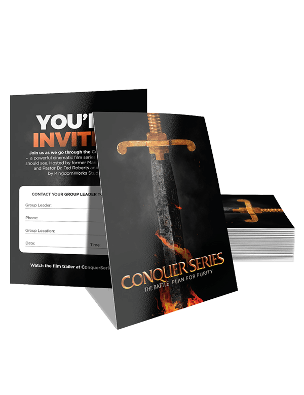 Conquer Series Invite Cards